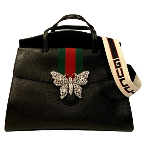 butterfly bag gucci|gucci handbag with butterfly.